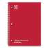 TRU RED One-Subject Notebook, Medium/College Rule, Assorted Color Covers, 10.5 x 8, 70 Sheets, 6/Pack (24423014)