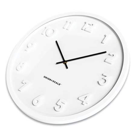Union & Scale 24411465 Essentials Mid-Century Round Wall Clock