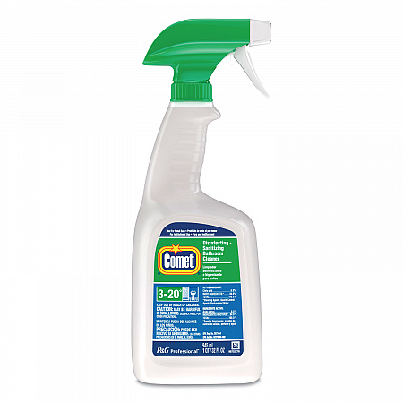 Disinfecting-Sanitizing Bathroom Cleaner, Citrus Scent, 32 oz Trigger Spray Bottle, 6/Carton (19214)