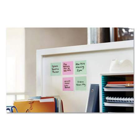 Post-it Notes Original Pads in Marseille Colors, 3 x 3, 100-Sheet, 12/Pack (654AST)