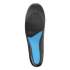 Dr. Scholl's Comfort and Energy Work Massaging Gel Insoles, Men Sizes 8 to 14, Black/Blue, Pair (59062)