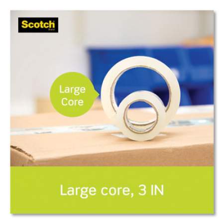 Scotch Sure Start Packaging Tape, 3" Core, 1.88" x 54.6 yds, Clear, 3/Pack (34503)