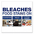 Disinfecting Cleaner with Bleach, 32 oz, Plastic Spray Bottle, Fresh Scent, 6/Carton (75350)