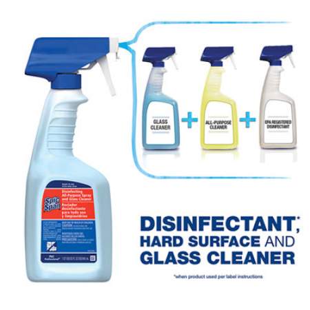 Spic and Span Disinfecting All-Purpose Spray and Glass Cleaner, Fresh Scent, 1 gal Bottle (58773EA)