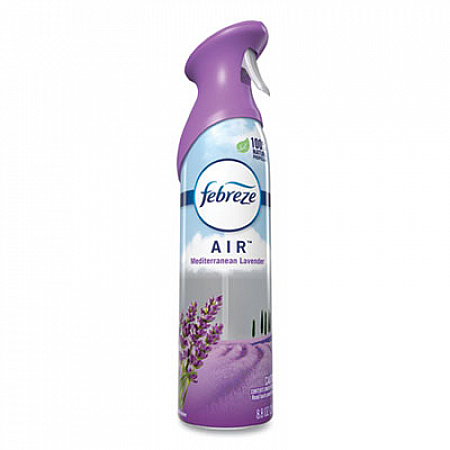 AIR, Mediterranean Lavender, 8.8 oz Aerosol Spray, 6/Carton (96264)