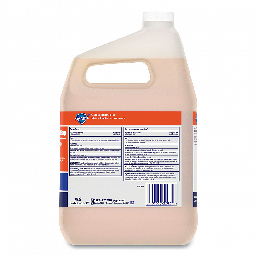 Antibacterial Liquid Hand Soap, Light Scent, 1 gal, 2/Carton (02699)