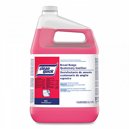 Broad Range Quaternary Sanitizer, Sweet Scent, 1 gal Bottle, 3/Carton (07535)