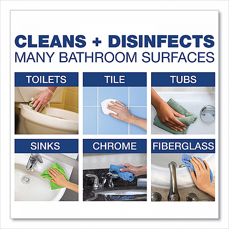 Disinfecting-Sanitizing Bathroom Cleaner, Citrus Scent, 1 gal Bottle (22570EA)
