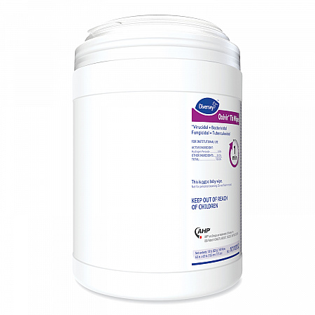 Oxivir TB Disinfectant Wipes, 6 x 6.9, Characteristic Scent, White, 160/Canister, 4 Canisters/Carton (101105152)
