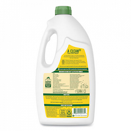 Natural Automatic Dishwasher Gel, Lemon Scent, 42 oz Bottle, 6/Carton (22171CT)