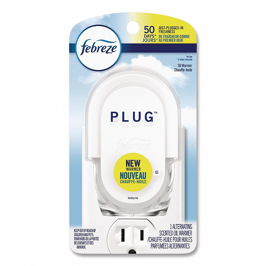 PLUG Air Freshener Warmer, 2.5 x 3 x 4, Off White, 4/Carton (68232)