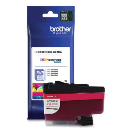 Brother LC3039M INKvestment Ultra High-Yield Ink, 5,000 Page-Yield, Magenta