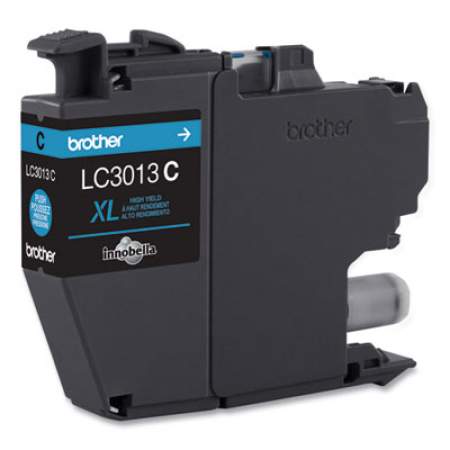 Brother LC3013C High-Yield Ink, 400 Page-Yield, Cyan