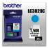 Brother LC3029C INKvestment Super High-Yield Ink, 1,500 Page-Yield, Cyan