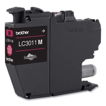 Brother LC3011M Ink, 200 Page-Yield, Magenta