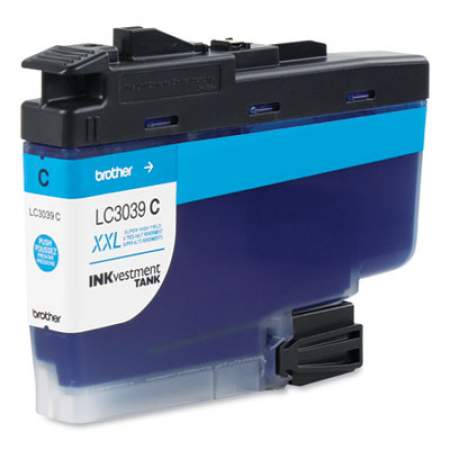 Brother LC3039C INKvestment Ultra High-Yield Ink, 5,000 Page-Yield, Cyan