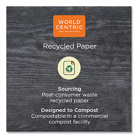 100% PCW Recycled Paper Towels, 1-Ply, 9 x 9, Natural, 250/Pack, 16 Packs/Carton (TWPAMF)