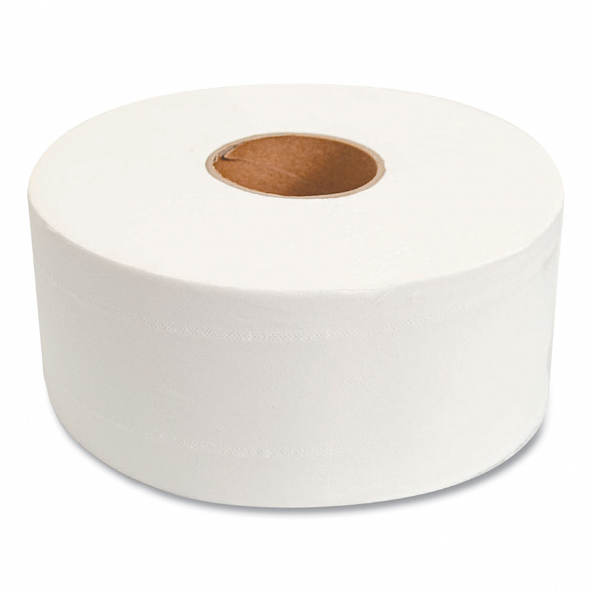 Valay Mini Jumbo Bath Tissue, Septic Safe, 2-Ply, 3.25" x 750 ft, White, 12 Rolls/Carton (VT110)