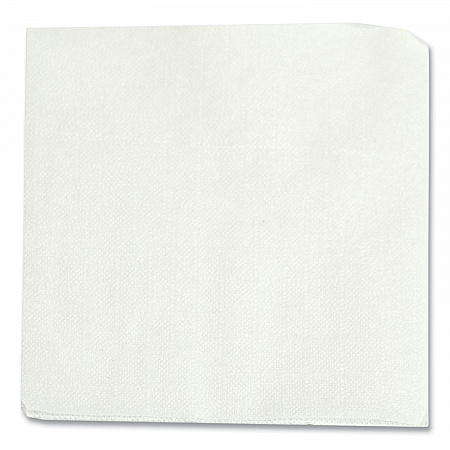 Morsoft Beverage Napkins, 1-Ply, 9 x 9, White, 500/Pack, 8 Packs/Carton (B8500)