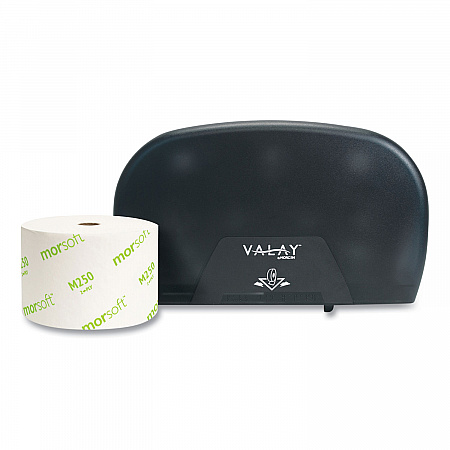 Small Core Bath Tissue, Septic Safe, 2-Ply, White, 1,250 Sheets/Roll, 24 Rolls/Carton (M250)