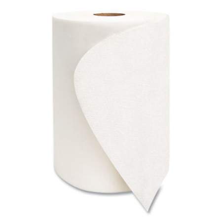 Morcon 10 Inch TAD Roll Towels, 1-Ply, 10" x 500 ft, White, 6 Rolls/Carton (M610)