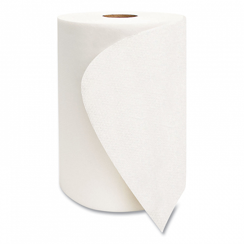 10 Inch TAD Roll Towels, 1-Ply, 10" x 500 ft, White, 6 Rolls/Carton (M610)