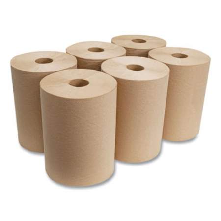 Morcon 10 Inch Roll Towels, 1-Ply, 10" x 800 ft, Kraft, 6 Rolls/Carton (R106)