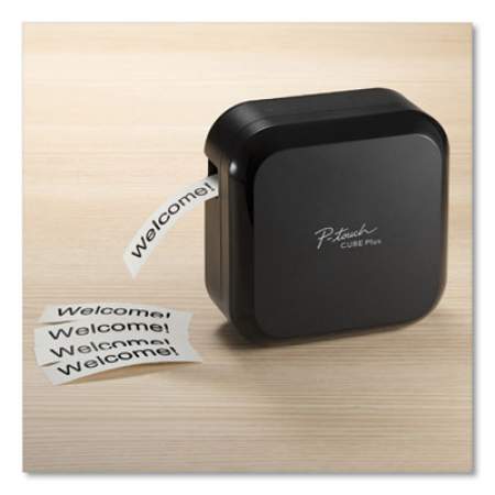 Brother P-Touch PT-P710BT CUBE Wireless Label Maker, 20 mm/s Print Speed, 5 x 2.6 x 5