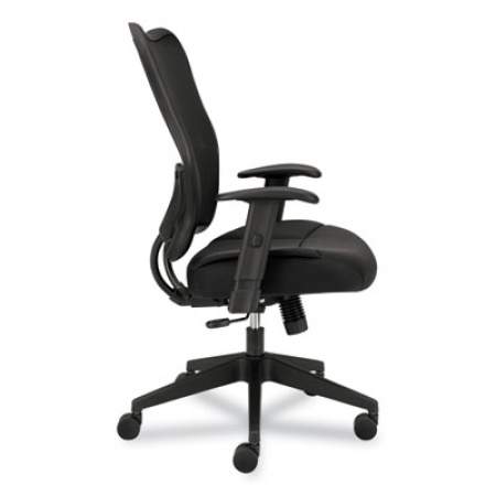HON VL702 Mesh High-Back Task Chair, Supports Up to 250 lb, 18.5" to 23.5" Seat Height, Black (VL702MM10)