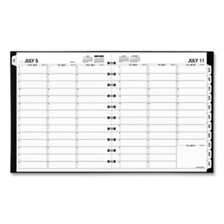 AT-A-GLANCE Move-A-Page Academic Weekly/Monthly Planners, 11 x 9, Black Cover, 12-Month (July to June): 2021 to 2022 (70957E05)