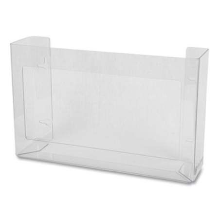 San Jamar Clear Plexiglas Disposable Glove Dispenser, Three-Box, 18w x 3 3/4d x 10h (G0805)