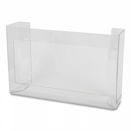 Clear Plexiglas Disposable Glove Dispenser, 3-Box, Plexiglas, Clear, 18 x 3.75 x 10 (G0805)