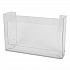 Clear Plexiglas Disposable Glove Dispenser, 3-Box, Plexiglas, Clear, 18 x 3.75 x 10 (G0805)