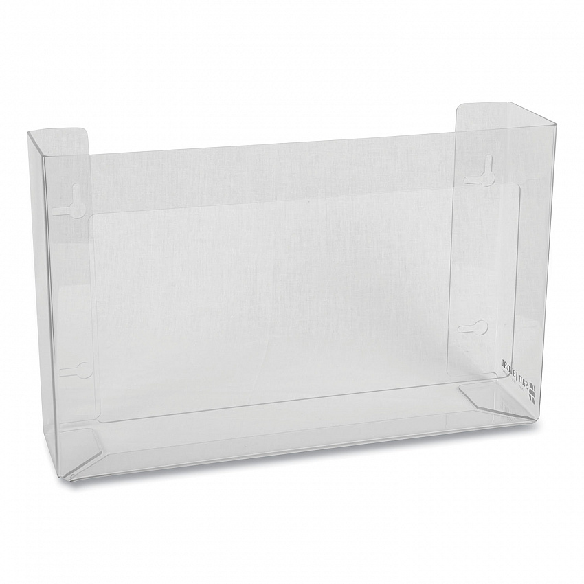 Clear Plexiglas Disposable Glove Dispenser, 3-Box, Plexiglas, Clear, 18 x 3.75 x 10 (G0805)