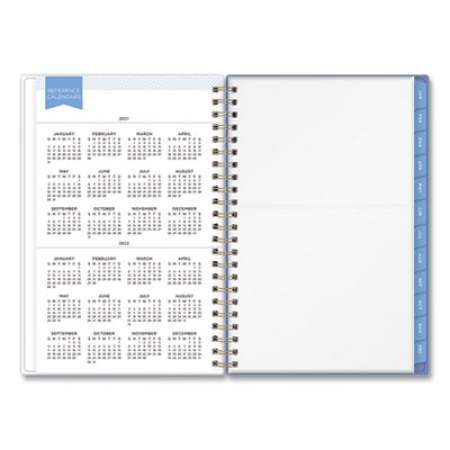Blue Sky Day Designer Climbing Floral Blush Create-Your-Own Cover Weekly/Monthly Planner, 8 x 5, 12-Month (July-June): 2021-2022 (132249)
