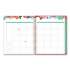 Blue Sky Day Designer Academic Weekly/Monthly Planner, Floral Sketch, 11 x 8.5, Multicolor Cover, 12-Month (July-June): 2021-2022 (132262)
