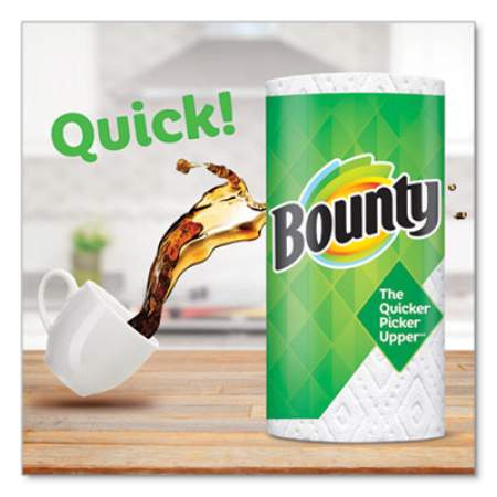 Bounty Select-a-Size Kitchen Roll Paper Towels, 2-Ply, White, 5.9 x 11, 74 Sheets/Single Plus Roll, 8 Rolls/Carton (65544)