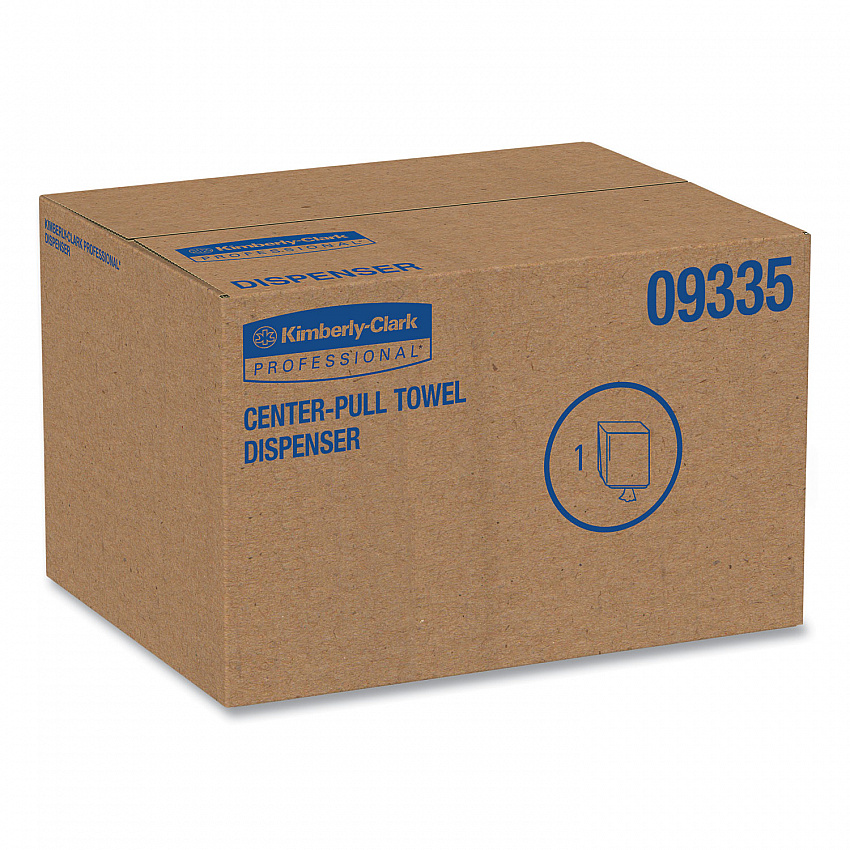 In-Sight Sr. Center Pull Dispenser, 10.65 x 10 x 12.5, Smoke (09335)