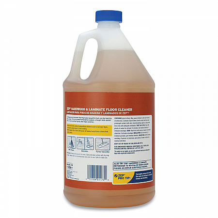 Hardwood and Laminate Cleaner, Fresh Scent, 1 gal, 4/Carton (ZUHLF128CT)