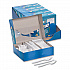 Combo Pack, Tray with White Plastic Utensils, Heavyweight, Fork/Knife/Spoon, 168/Pack (CM168)