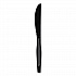Plastic Cutlery, Heavyweight Knife, Black, 1,000/Carton (KH517)