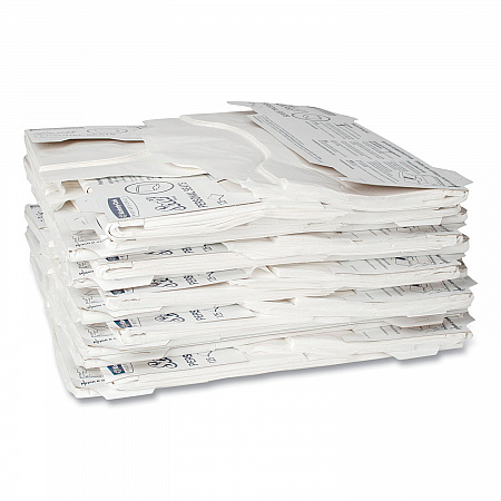 Personal Seats Sanitary Toilet Seat Covers, 15 x 18, White, 125/Pack (07410PK)