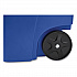 Square Brute Recycling Rollout Container, 50 gal, Plastic, Blue (9W2773BLU)