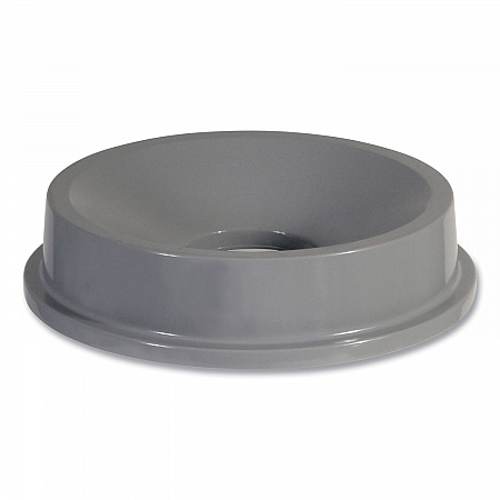 Round BRUTE Funnel Top Receptacle, For 32-Gallon Containers, 22.38