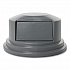 Round BRUTE Dome Top Lid for 55 gal Waste Containers, 27.25