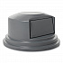 Round BRUTE Dome Top Lid for 55 gal Waste Containers, 27.25