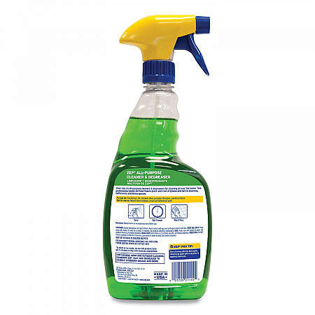 All-Purpose Cleaner and Degreaser, 32 oz Spray Bottle (ZUALL32EA)