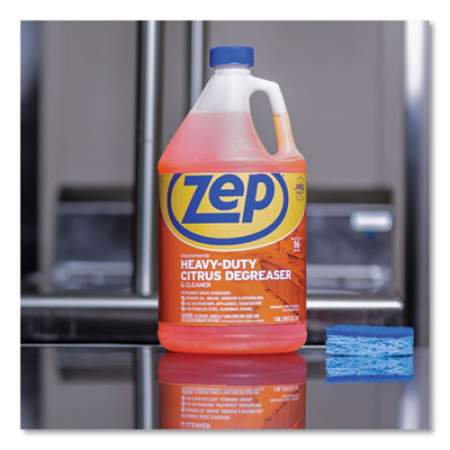 Zep Commercial Cleaner and Degreaser, Citrus Scent, 1 gal Bottle (ZUCIT128)