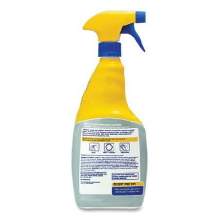 Zep Commercial Fast 505 Cleaner and Degreaser, Lemon Scent, 32 oz Spray Bottle (ZU50532EA)