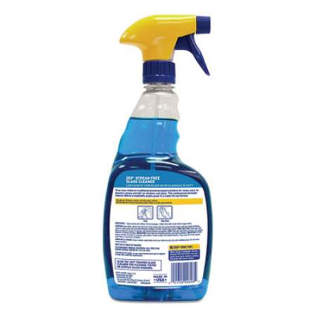 Zep Commercial Streak-Free Glass Cleaner, Pleasant Scent, 32 oz Spray Bottle (ZU112032EA)